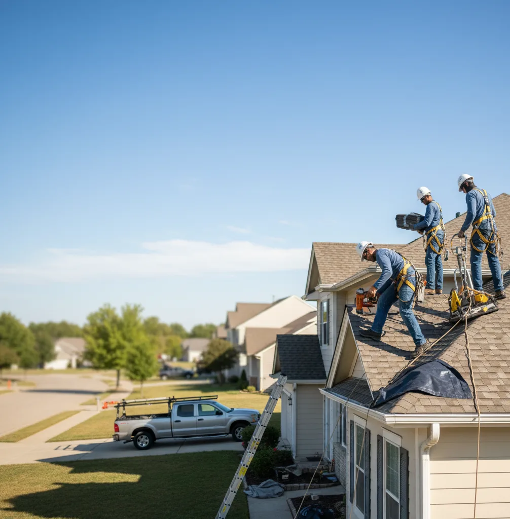 Roof Repair in Bee Branch